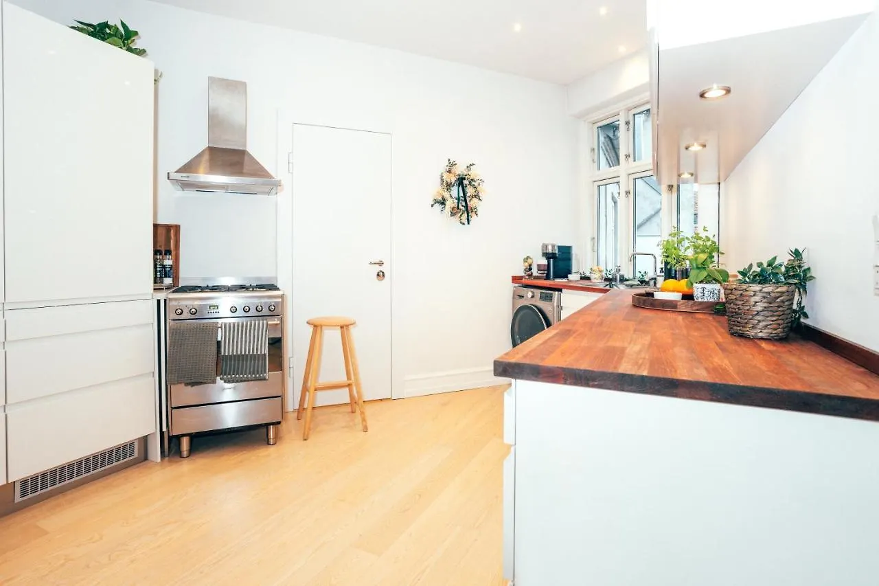 Elegant, Evocative And Cosy Home In Osterbro With A Panoramic View. Eco-Friendly. 1Km Harbour/ Beach, 3Km- City Center, 13Km-Airport. Kopenhagen Apartment